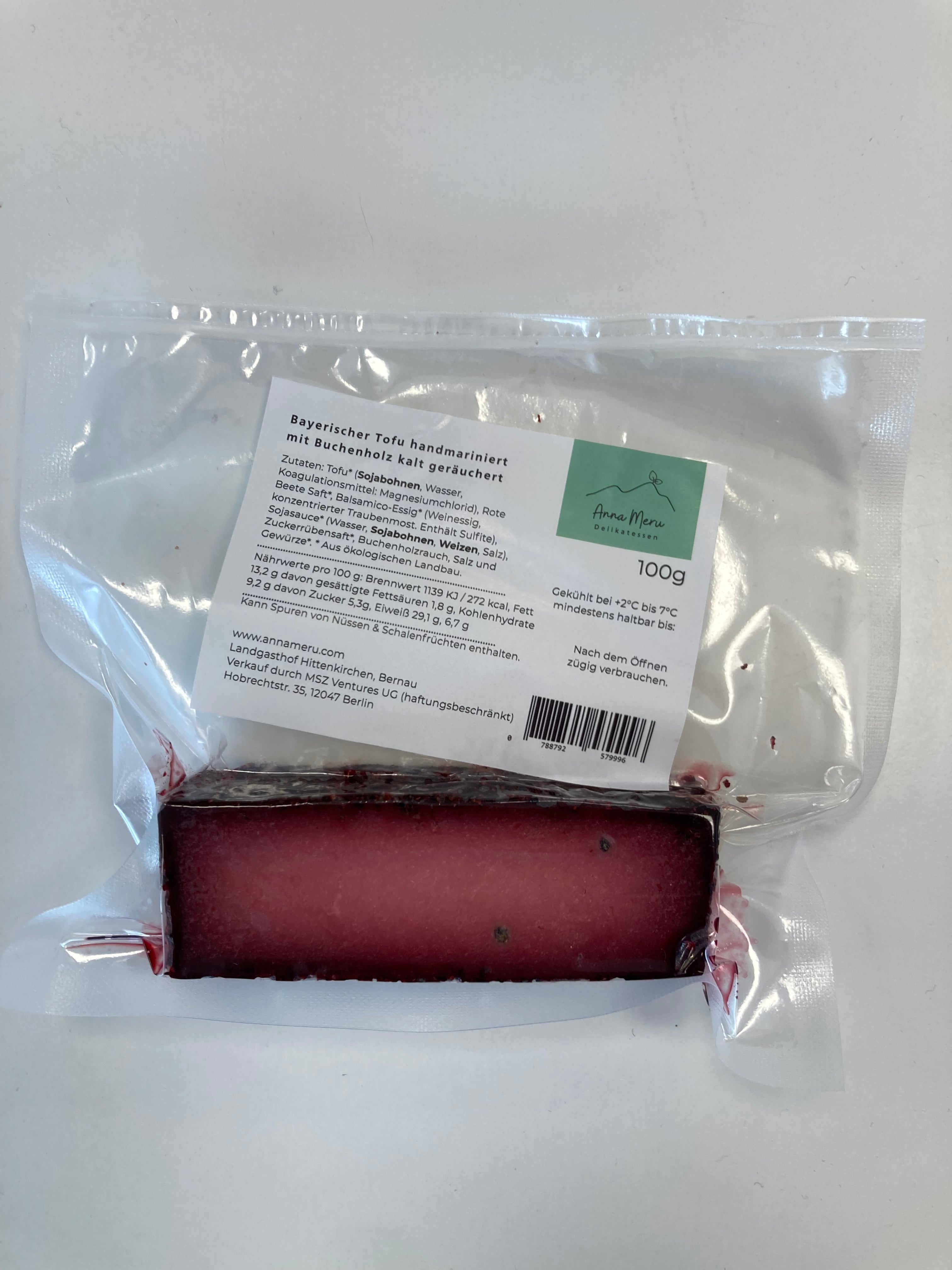 Alpine Smoked vegan Block 100g